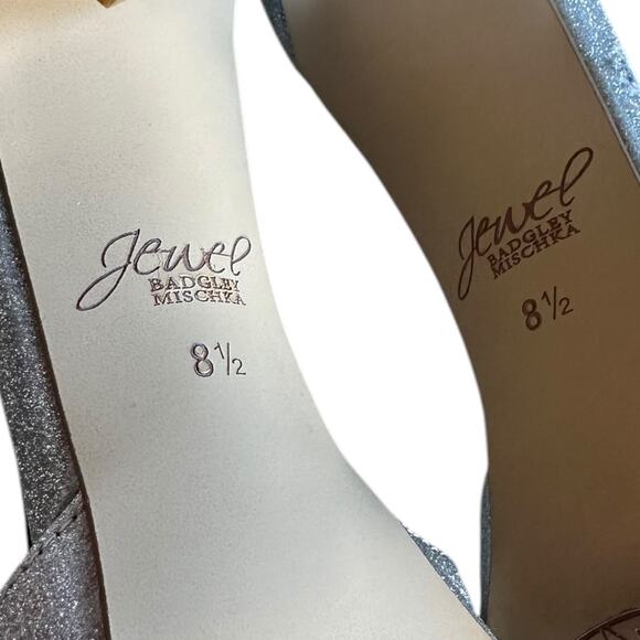 Jewel Badgley MIschka Sparkly Bedazzled Heels - Picture 8 of 9